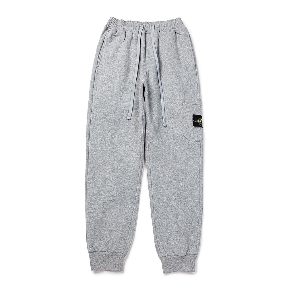 Stone Island Black Cargo Sweatpants OKZY2026248