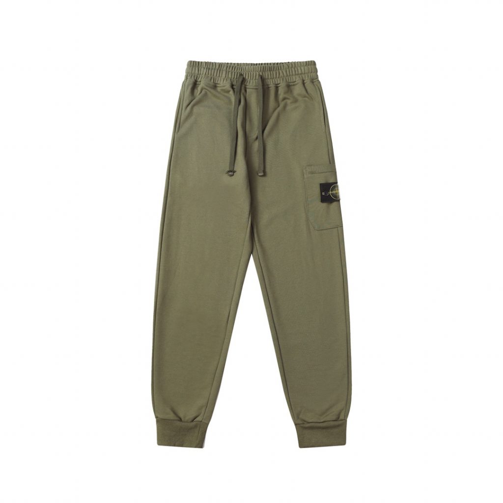 Stone Island Olive Cargo Sweatpants OKZY2026249