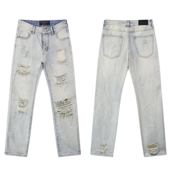 Godspeed Light Blue Ripped Jeans OKZY2026257