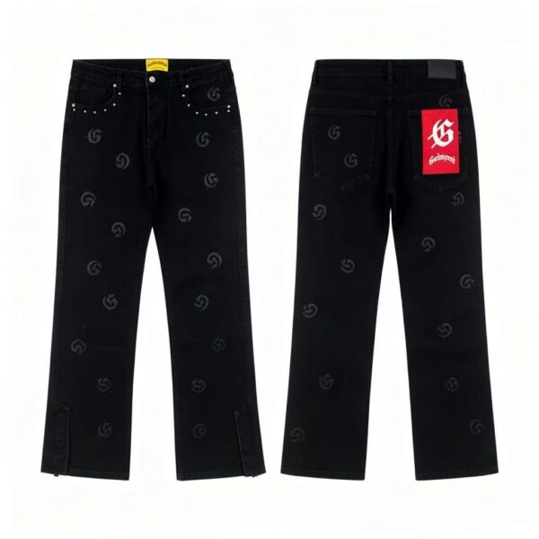 Godspeed Black Embroidered Flare Jeans OKZY2026265