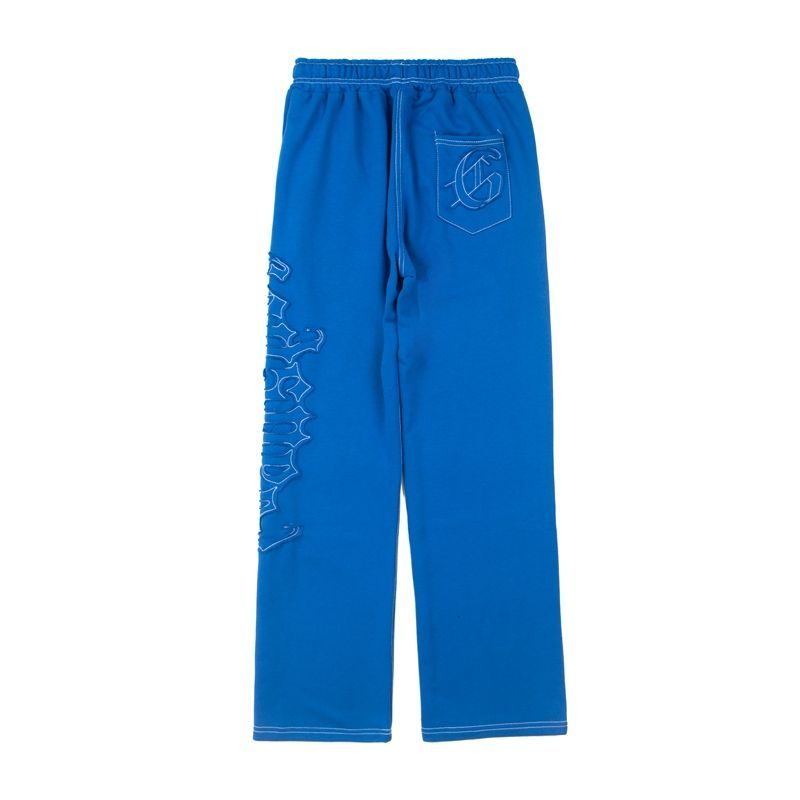 Godspeed Blue Stitched Graphic Sweatpants OKZY2026277