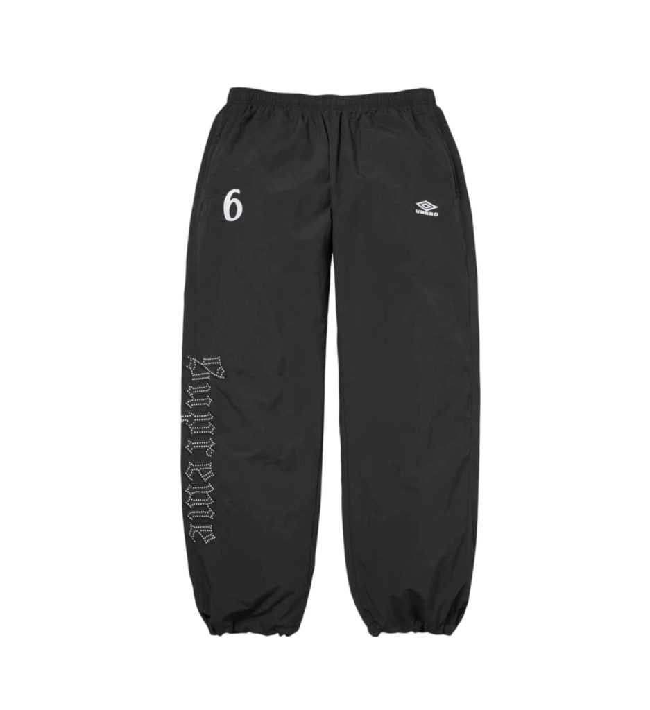 Supreme Umbro Black Nylon Track Pants OKZY2026282