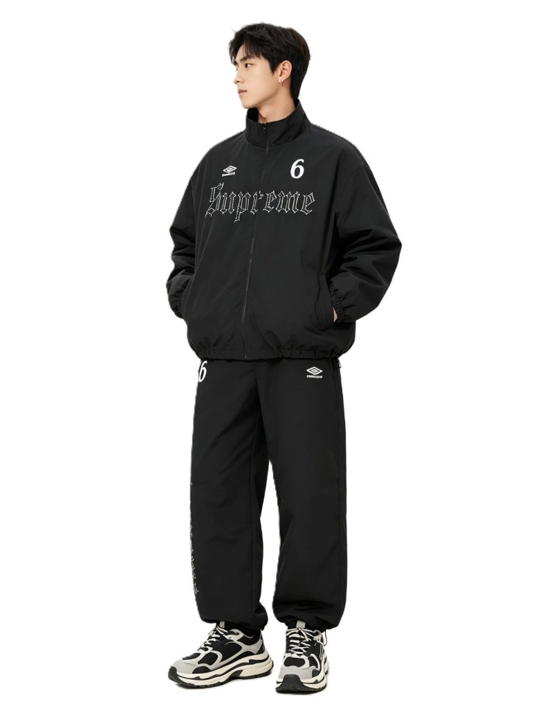 Supreme Umbro Black Nylon Track Pants OKZY2026282