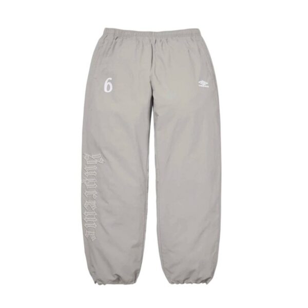 Supreme Umbro Grey Nylon Track Pants OKZY2026283