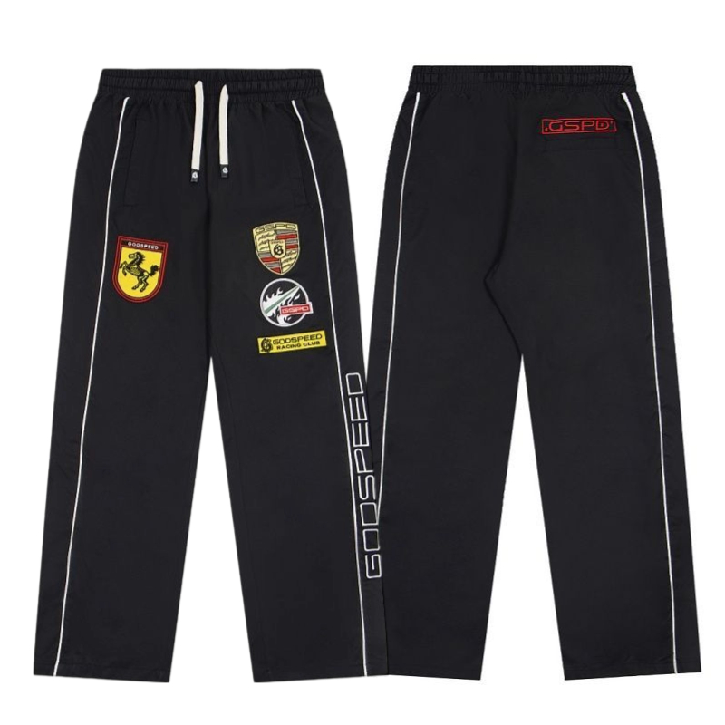 Godspeed Black White Side Line Pants OKZY2026289