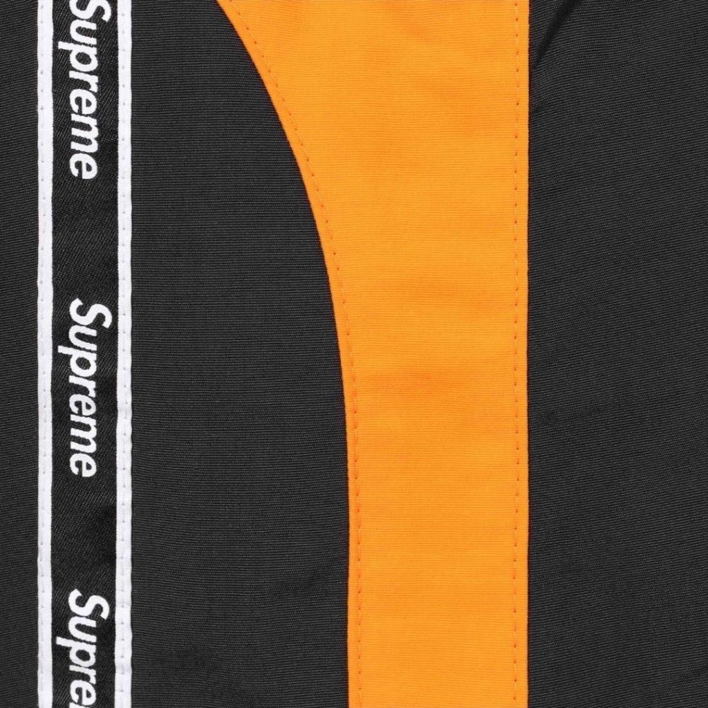 Supreme Black Orange Stripe Track Pants OKZY2026295