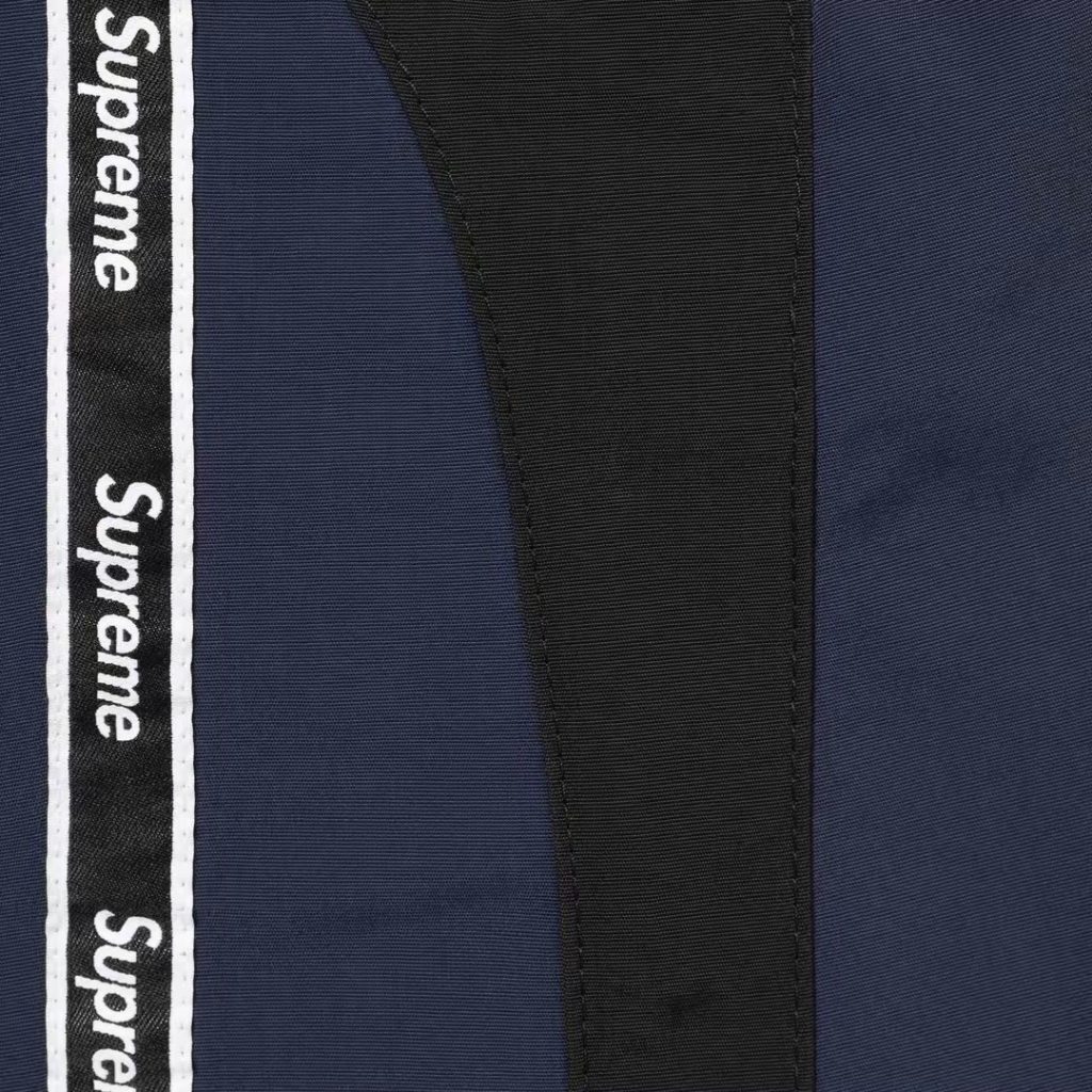 Supreme Navy Tape Logo Track Pants OKZY2026296
