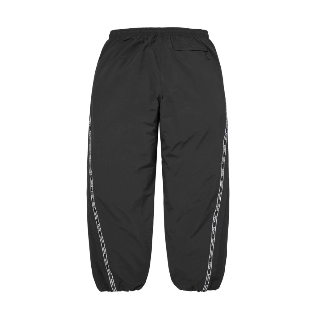 Supreme Black Tape Logo Track Pants OKZY2026297