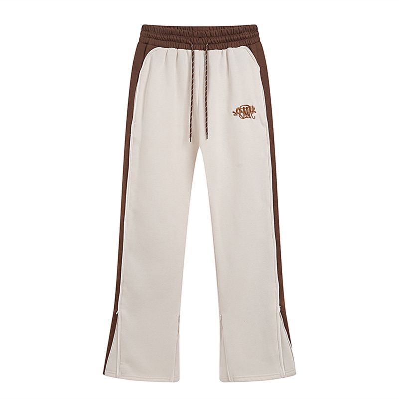 Syna World Grey College Print Sweatpants OKZY2026312