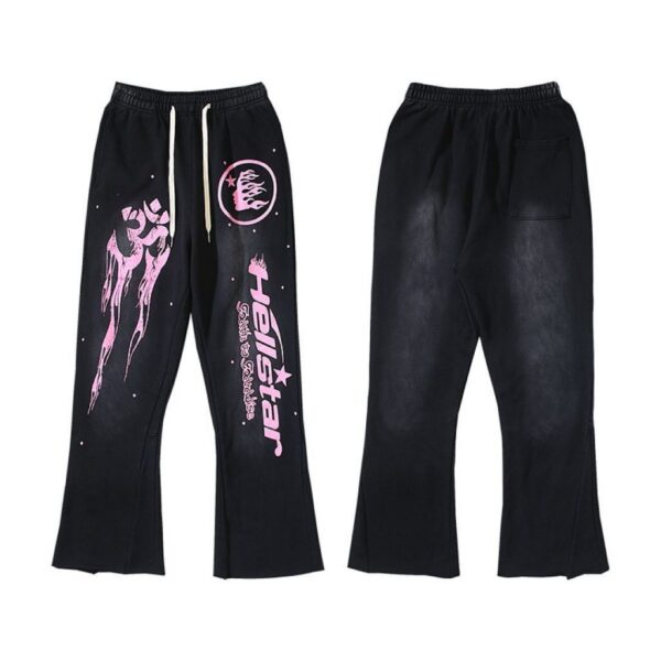 Hellstar sports pants Black-Pink OKZY2026317