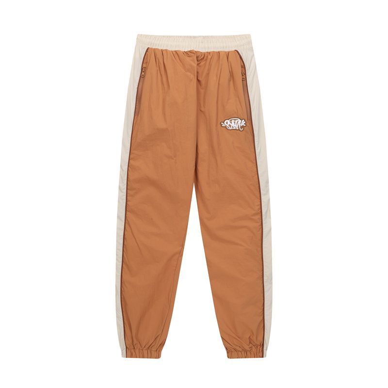 Syna World Brown Nylon Jogger Pants OKZY2026327