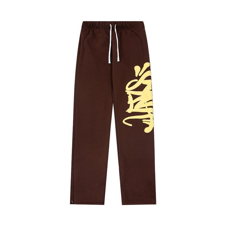 Syna World Brown Straight Pants OKZY2026339