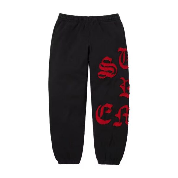 Supreme Red Applique Logo Pants OKZY2026342