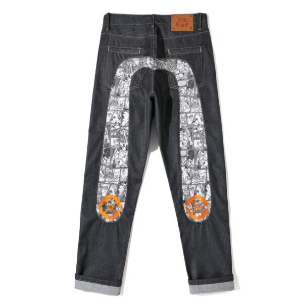 Evisu Comic Print Big M Jeans OKZY2026352