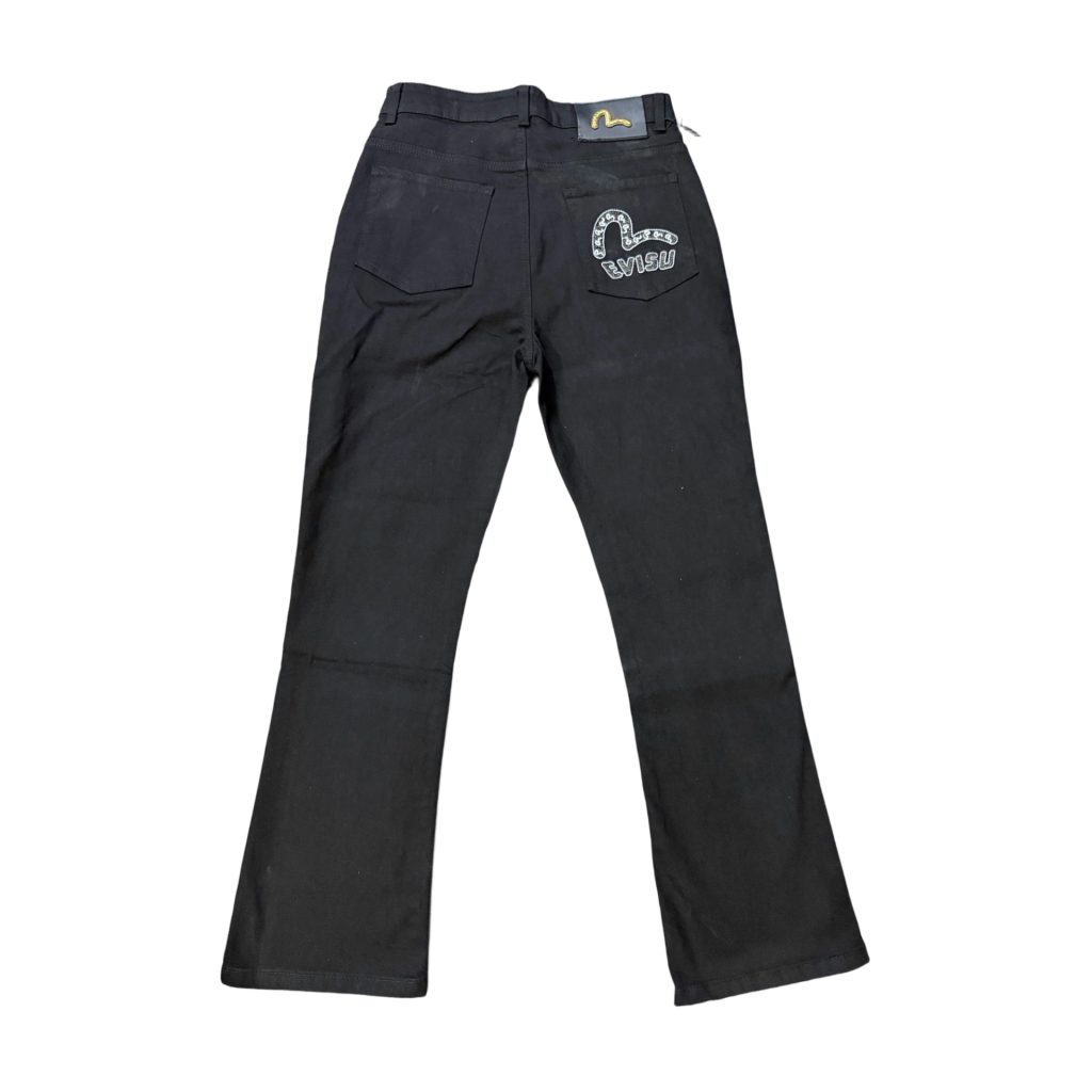 Evisu Chain Print Seagull Flare Jeans OKZY2026366
