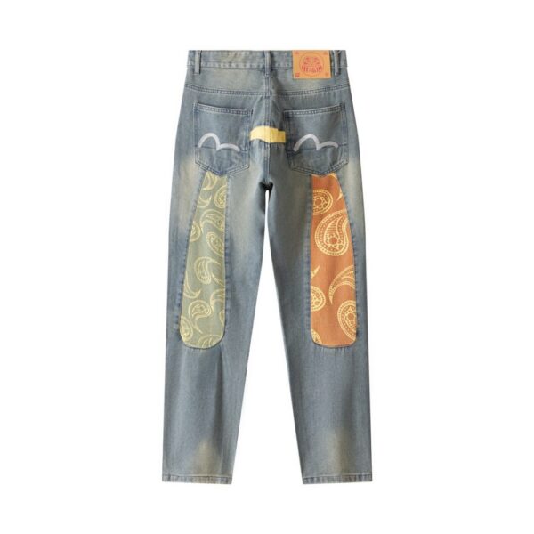 Evisu Vintage Wash Seagull Denim Pants OKZY2026368