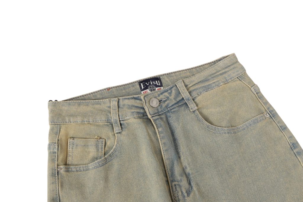Evisu Vintage Wash Seagull Denim Pants OKZY2026369