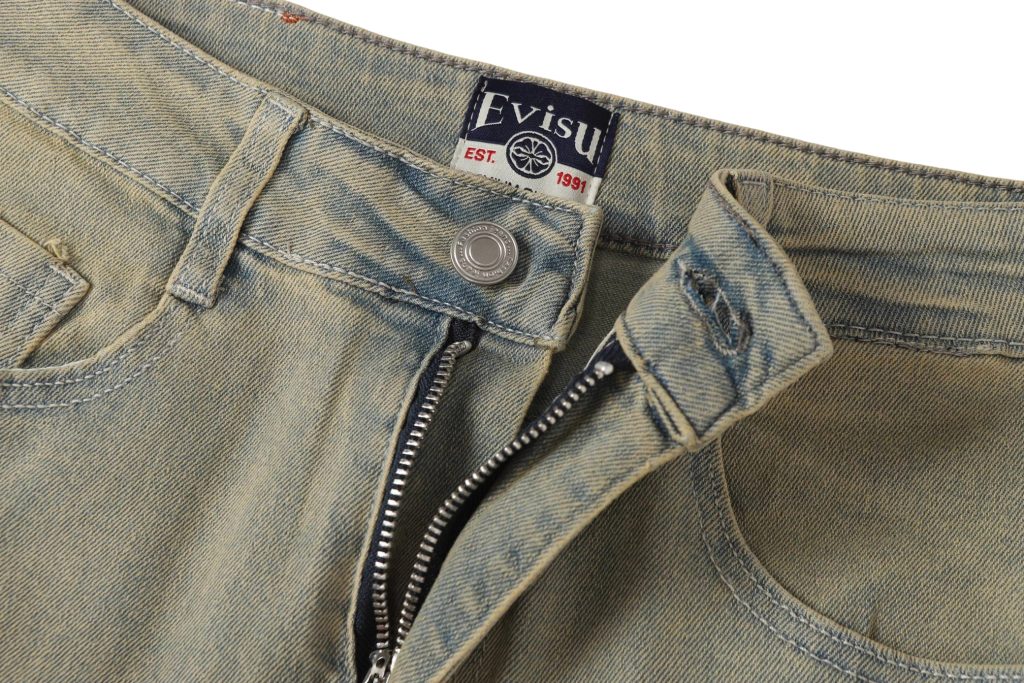 Evisu Vintage Wash Seagull Denim Pants OKZY2026369
