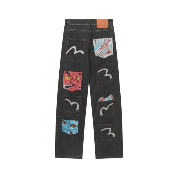 Evisu Multi Pocket Demon Mask Embroidery OKZY2026372