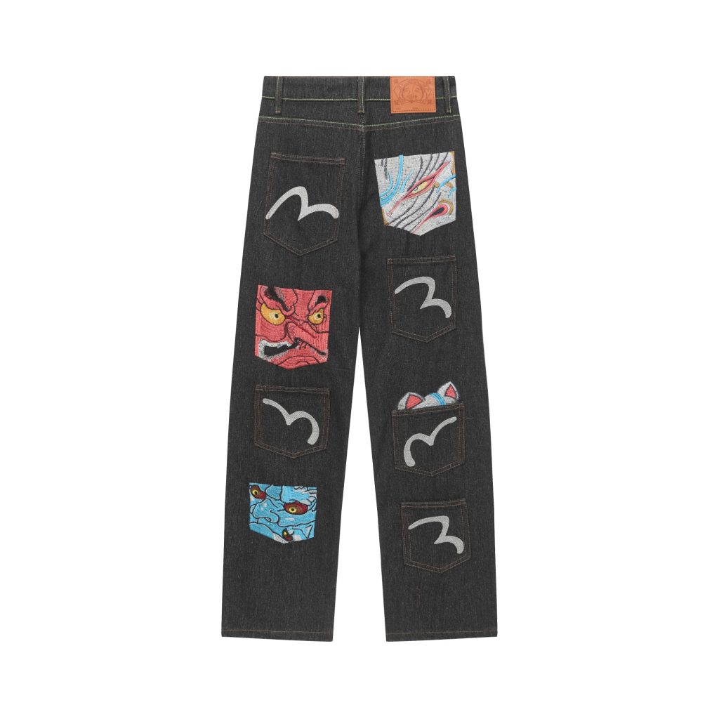 Evisu Multi Pocket Demon Mask Embroidery OKZY2026372