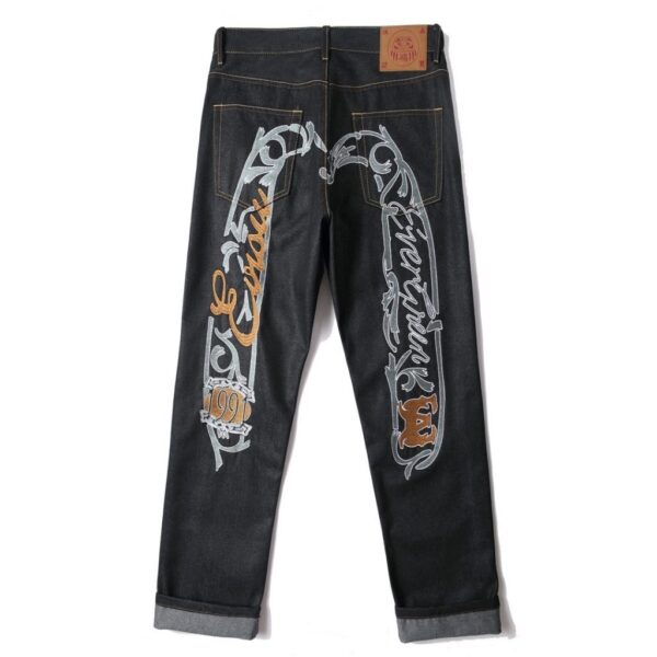 Evisu Vintage Embroidery Straight Jeans OKZY2026376