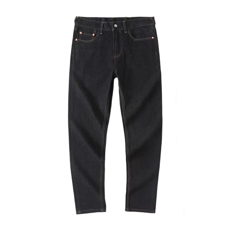 Evisu Gold Seagull Embroidery Black Jeans OKZY2026390