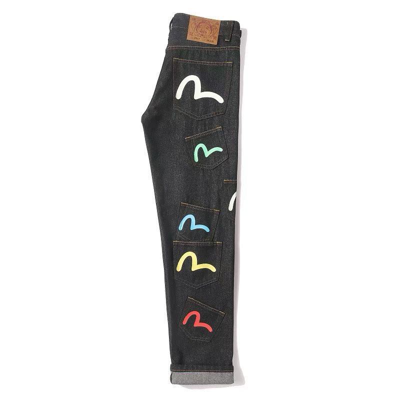 Evisu Multi Color Seagull Multi Pocket Jeans OKZY2026392