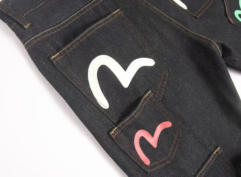 Evisu Multi Color Seagull Multi Pocket Jeans OKZY2026392