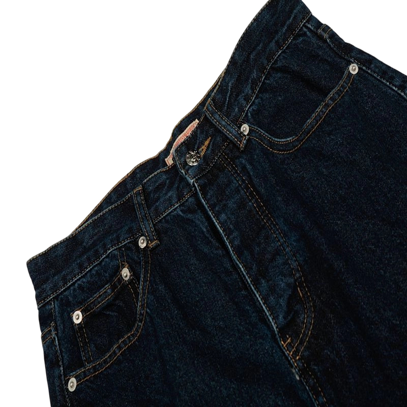 Corteiz Side Script Print Wide Jeans OKZY2026401