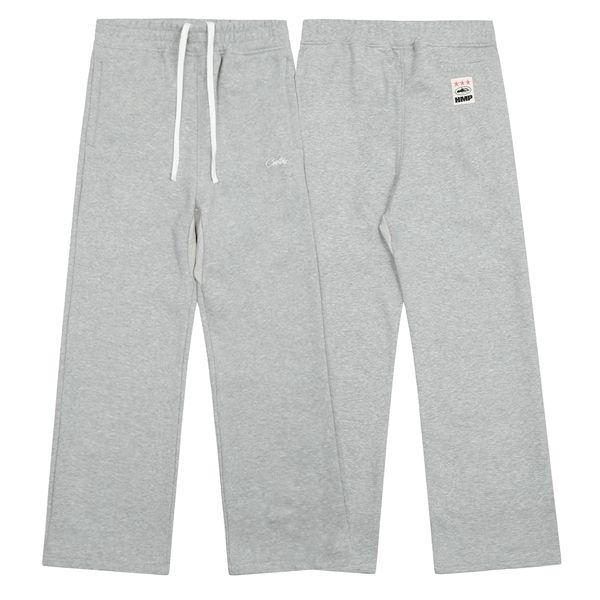 Corteiz HMP Patch Grey Straight Sweatpants OKZY2026413
