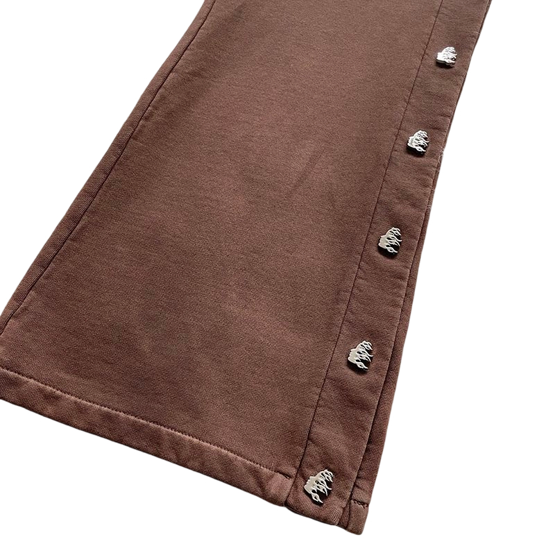 Hellstar sports pants coffee color OKZY2026417