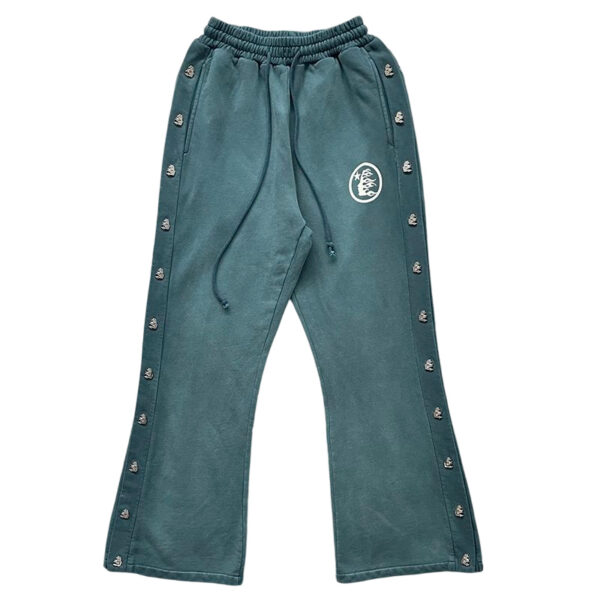 Hellstar sports pants green OKZY2026418