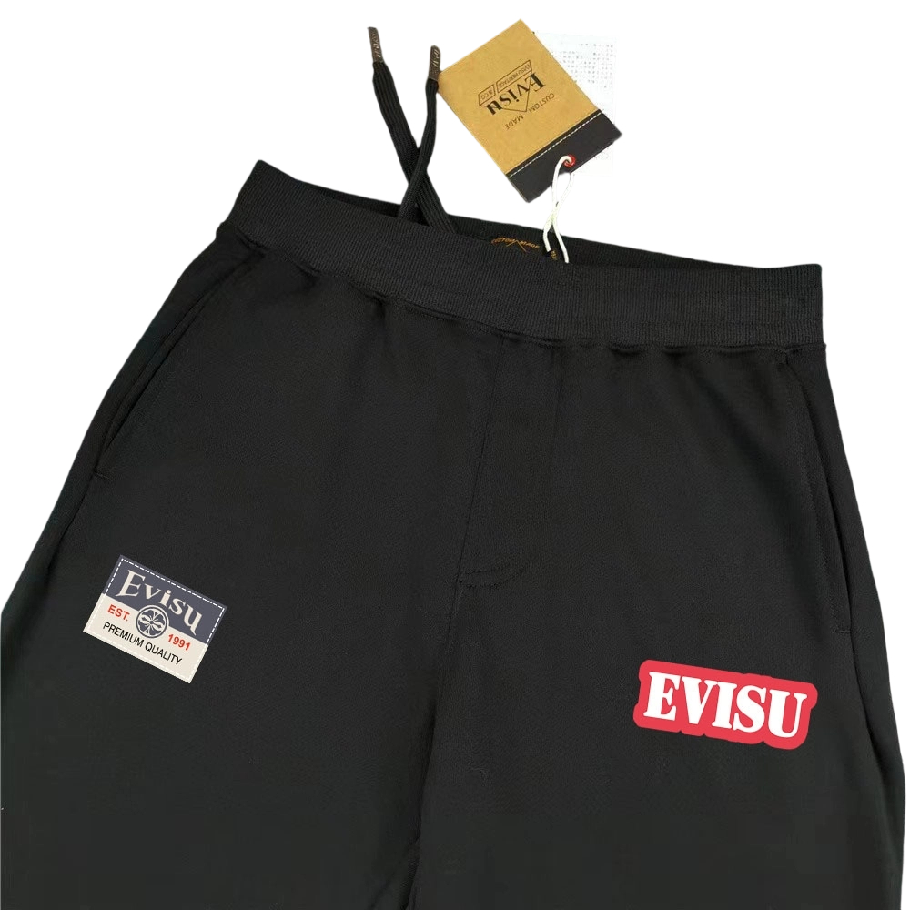 Evisu Red Ukiyo-e Big Daicock Jogger Pants OKZY2026434