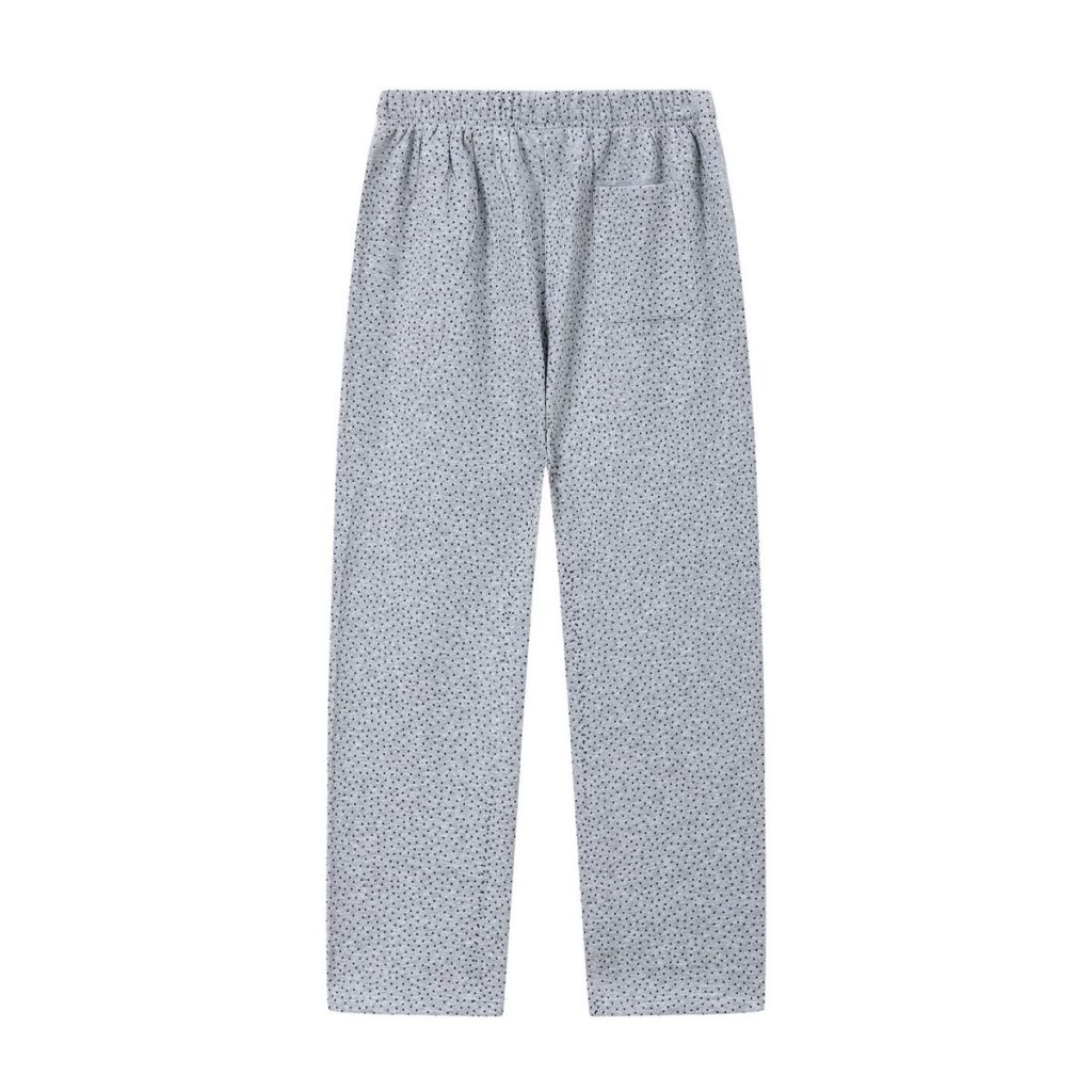 Sp5der Gray Rhinestone Pants OKZY2026446