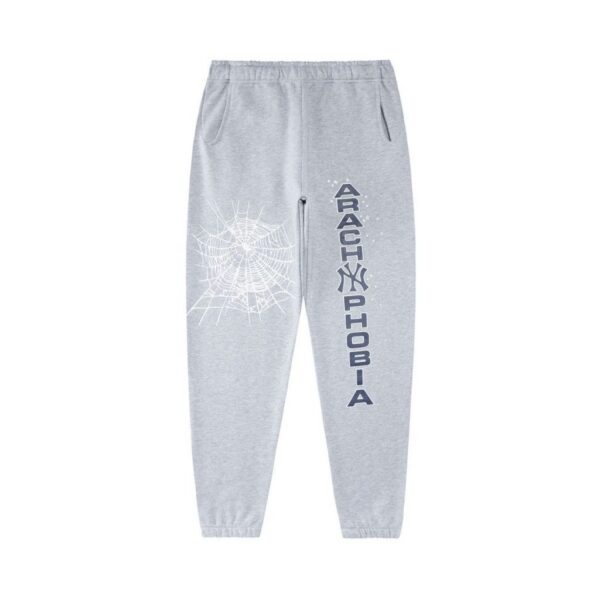 Sp5der Gray Arachphobia Sweatpants OKZY2026450
