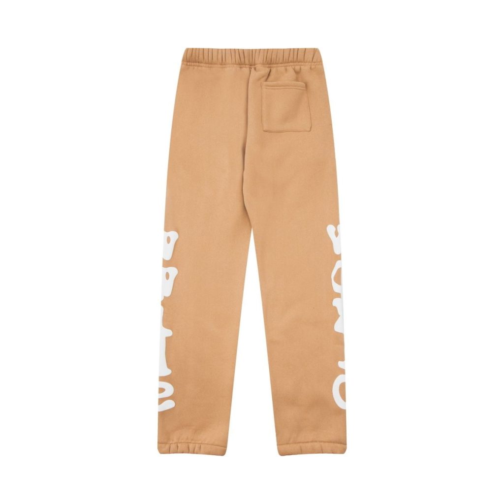 Sp5der Brown Star Print Sweatpants OKZY2026453