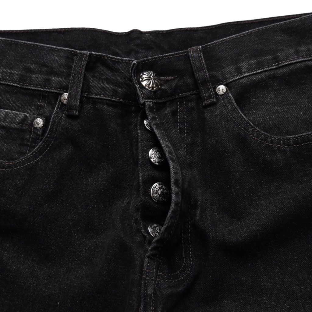 Chrome Hearts Leopard Cross Patch Jeans OKZY2026490