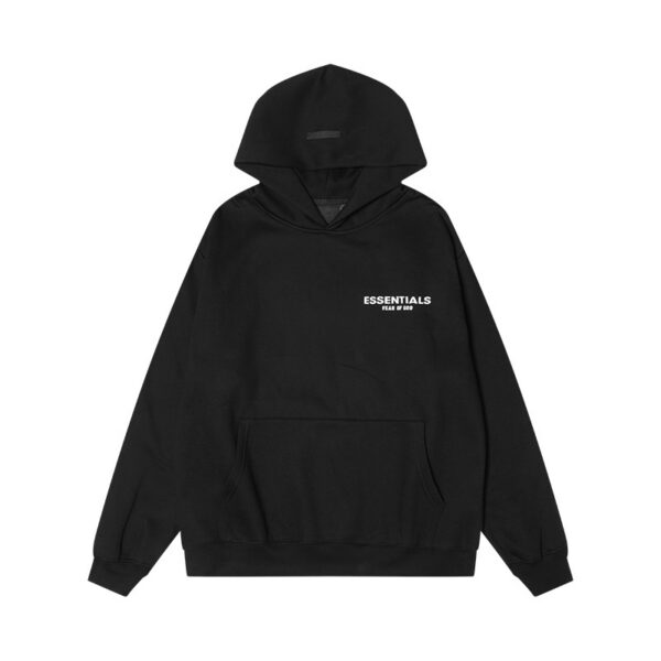 Essentials Small Logo Black Hoodie OKZY2026508