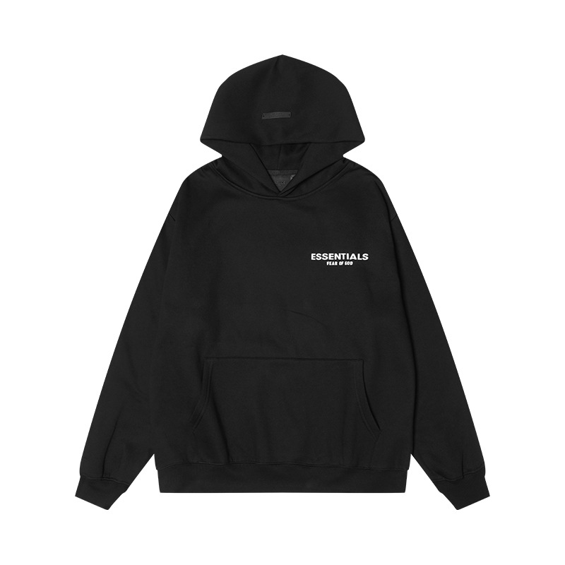 Essentials Small Logo Black Hoodie OKZY2026508