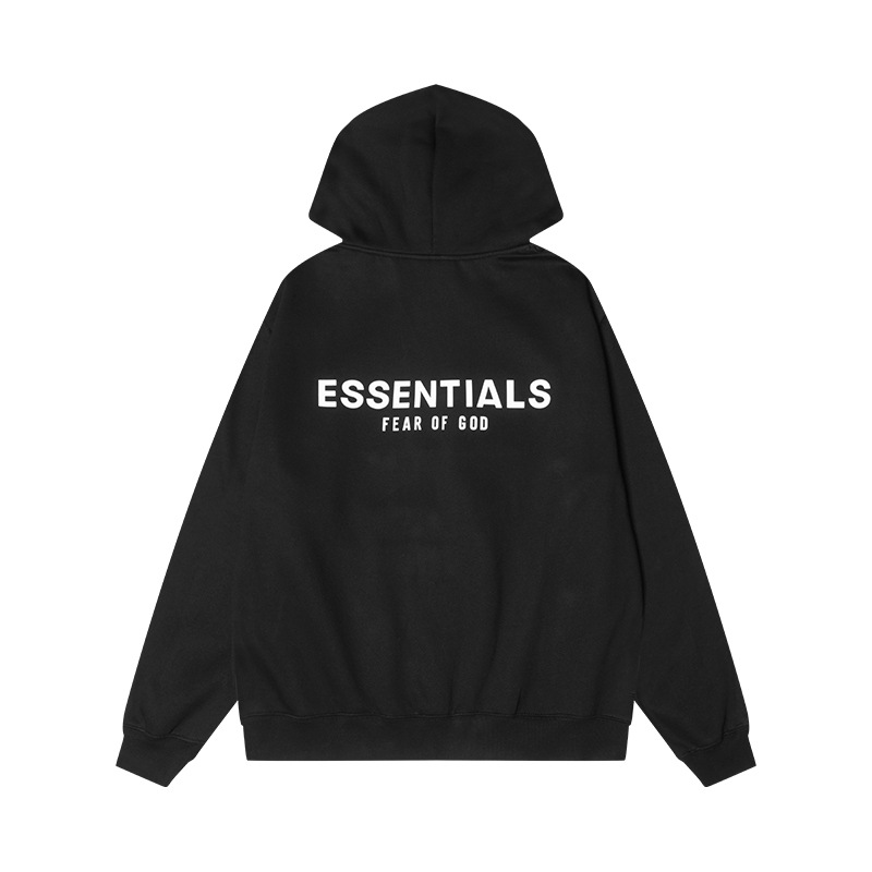 Essentials Small Logo Black Hoodie OKZY2026508