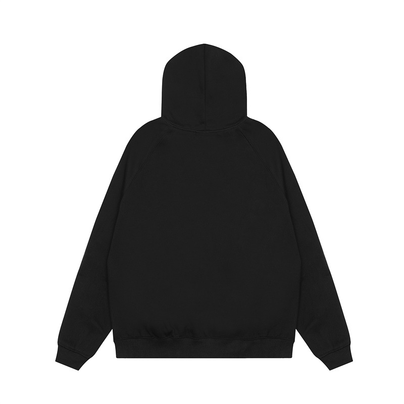 Essentials Big Logo Black Hoodie OKZY2026512