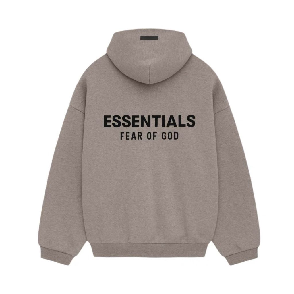 Essentials Small Logo Taupe Hoodie OKZY2026513