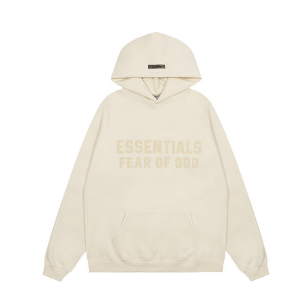 Essentials Big Logo Cream Hoodie OKZY2026518
