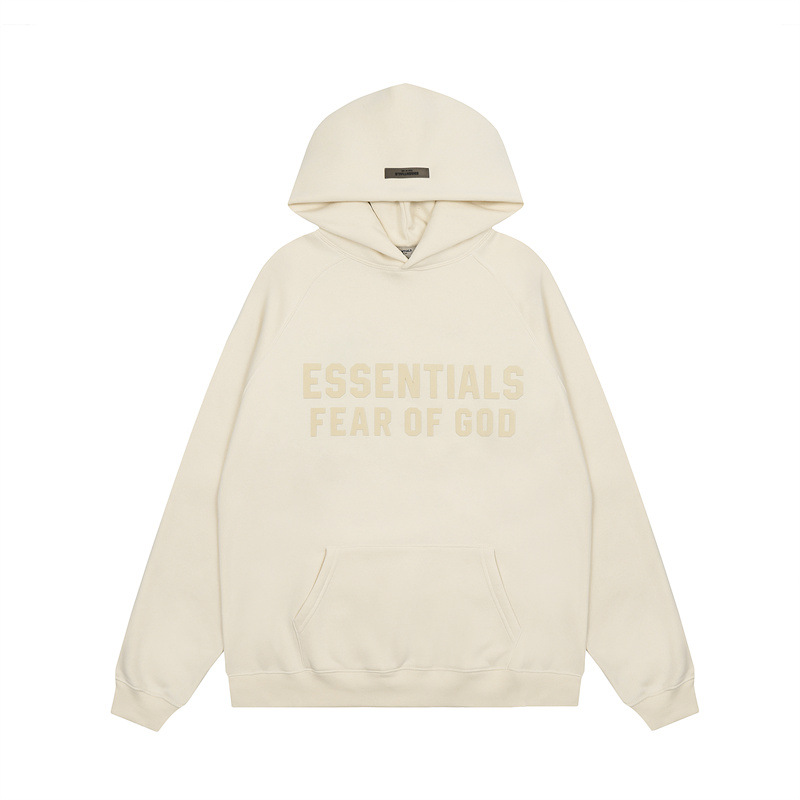 Essentials Big Logo Cream Hoodie OKZY2026518