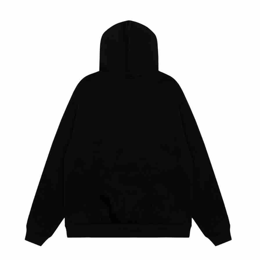 Essentials Arch Logo Black Hoodie OKZY2026531