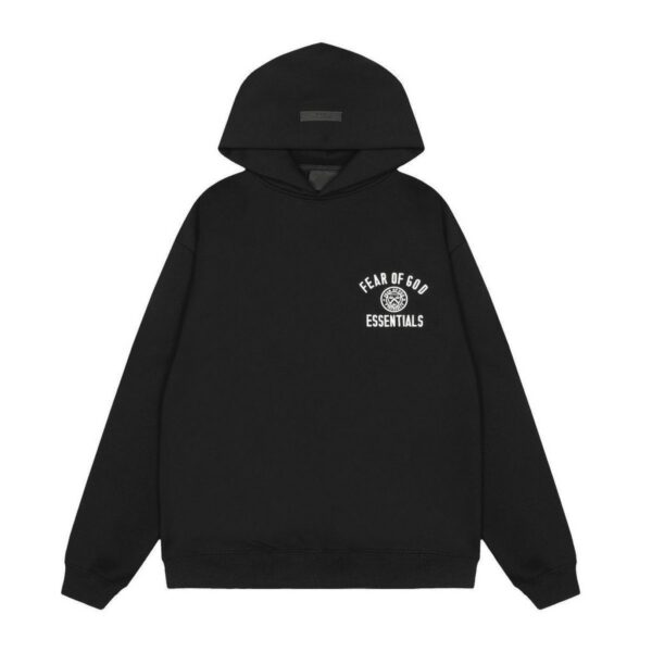 Essentials Chest Crest Black Hoodie OKZY2026538