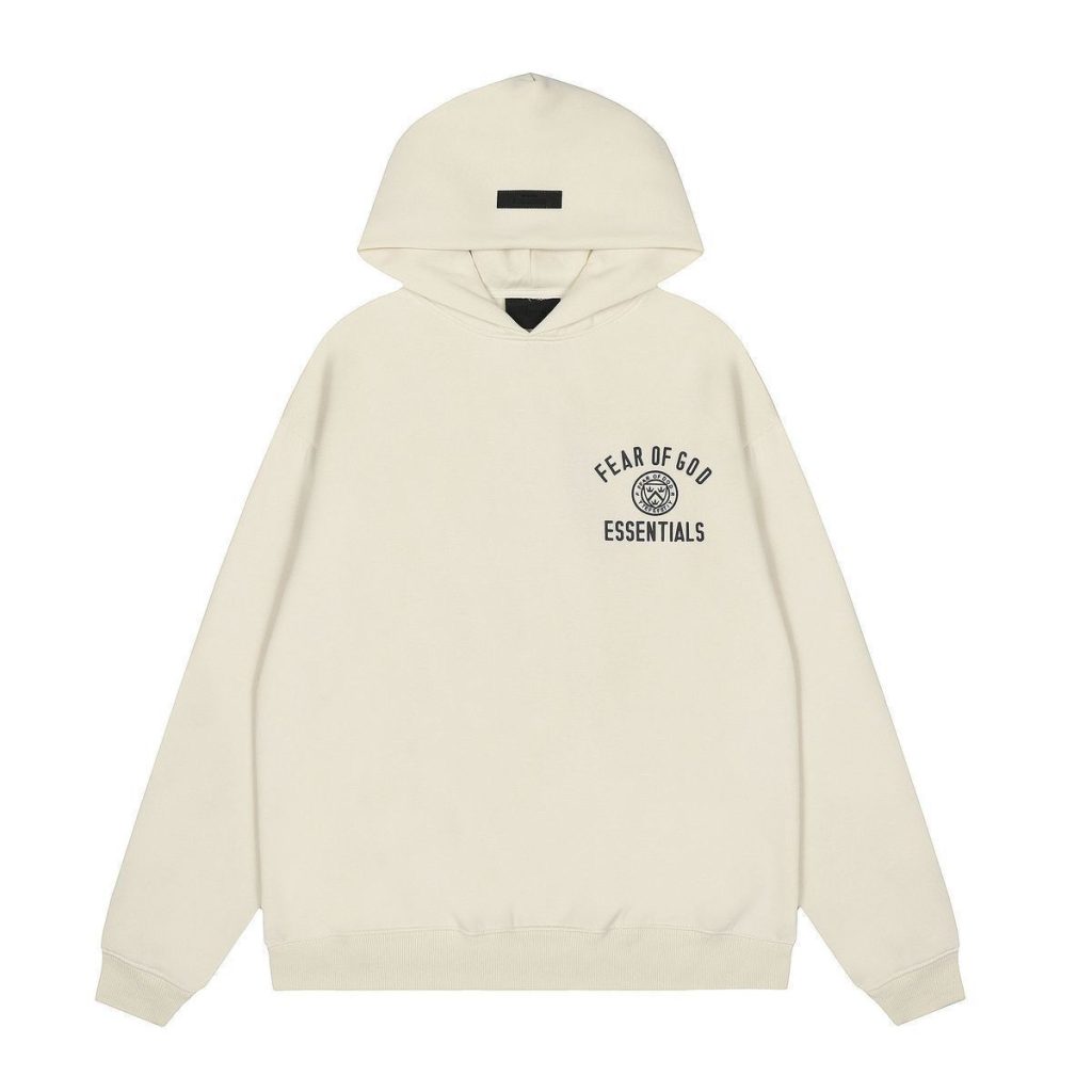 Essentials Chest Crest Off White Hoodie OKZY2026540