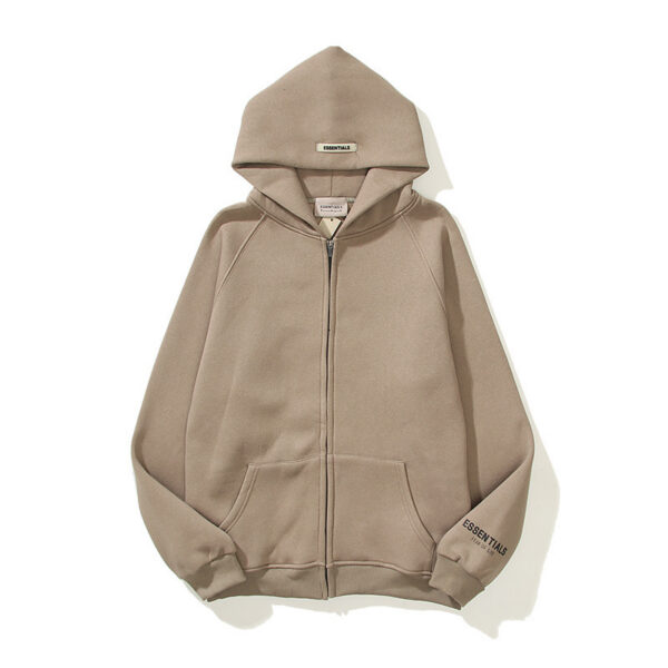 Essentials Back Logo Taupe Hoodie OKZY2026546