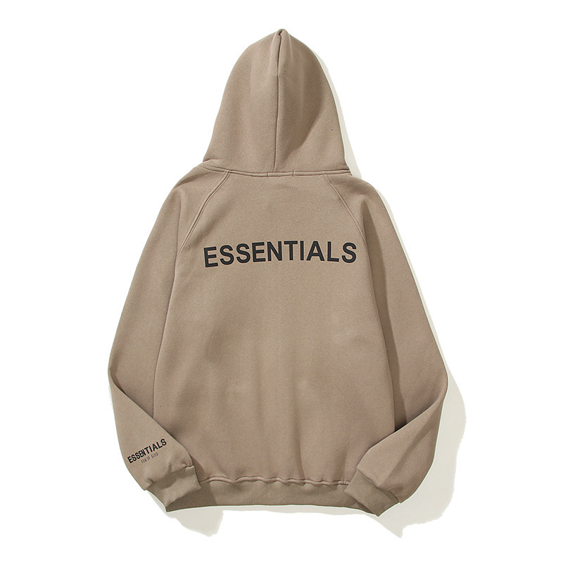 Essentials Back Logo Taupe Hoodie OKZY2026546