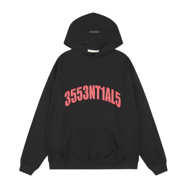 Essentials 3553NT1AL5 Letter Print Hoodie OKZY2026547